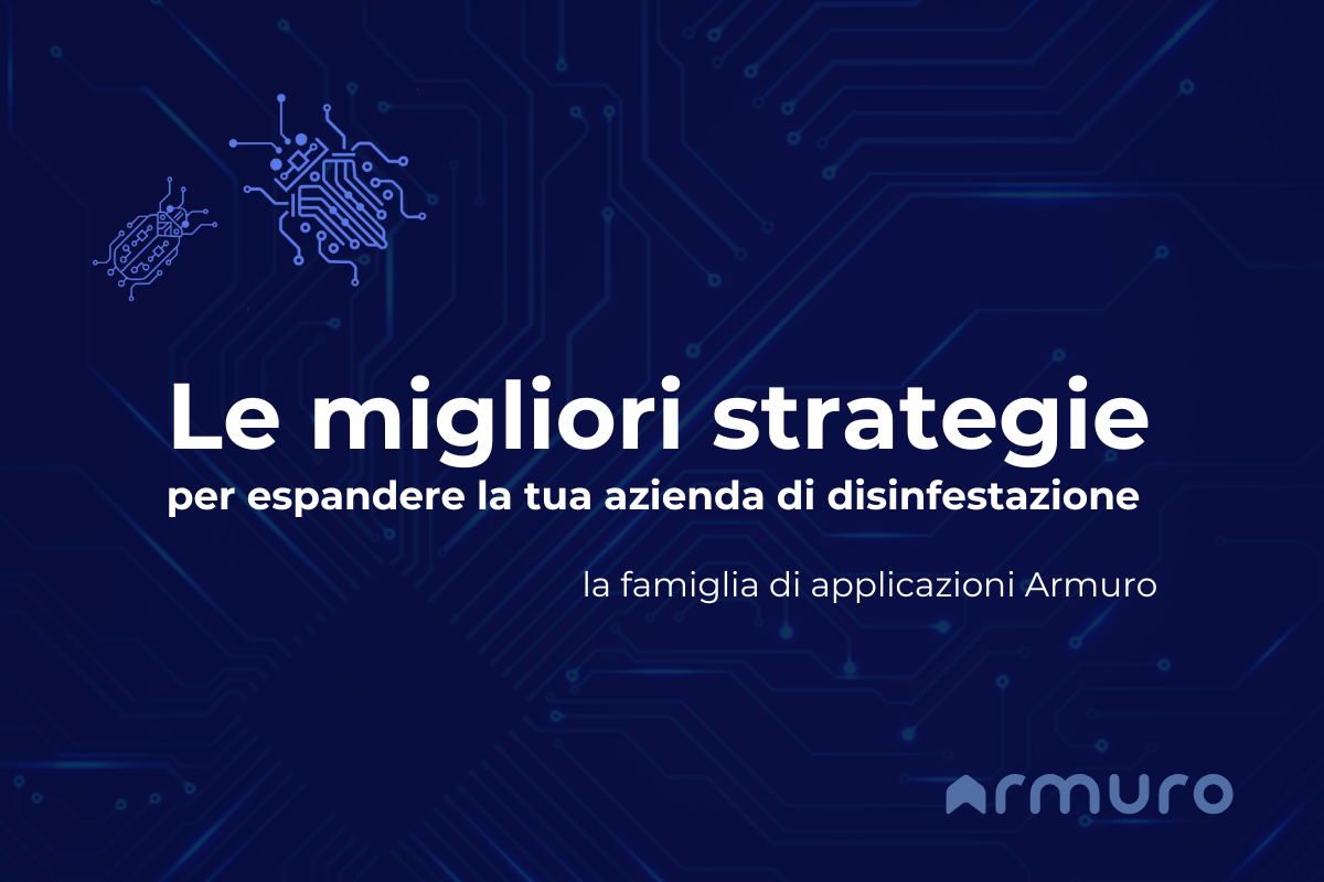 Software per il pest control - le soluzioni Armuro che rivoluzionano la gestione delle imprese DDD - 