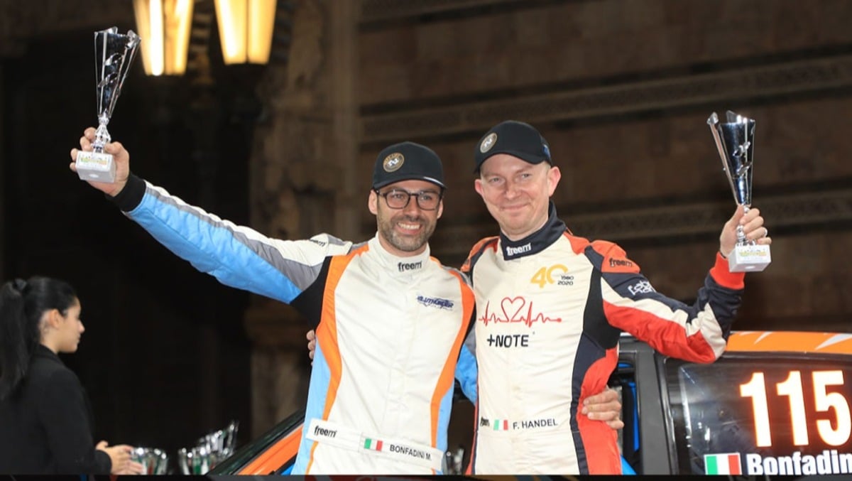 Rally, Pozzonovo festeggia Manuel Bonfadini: è medaglia d'argento in Coppa Italia - 