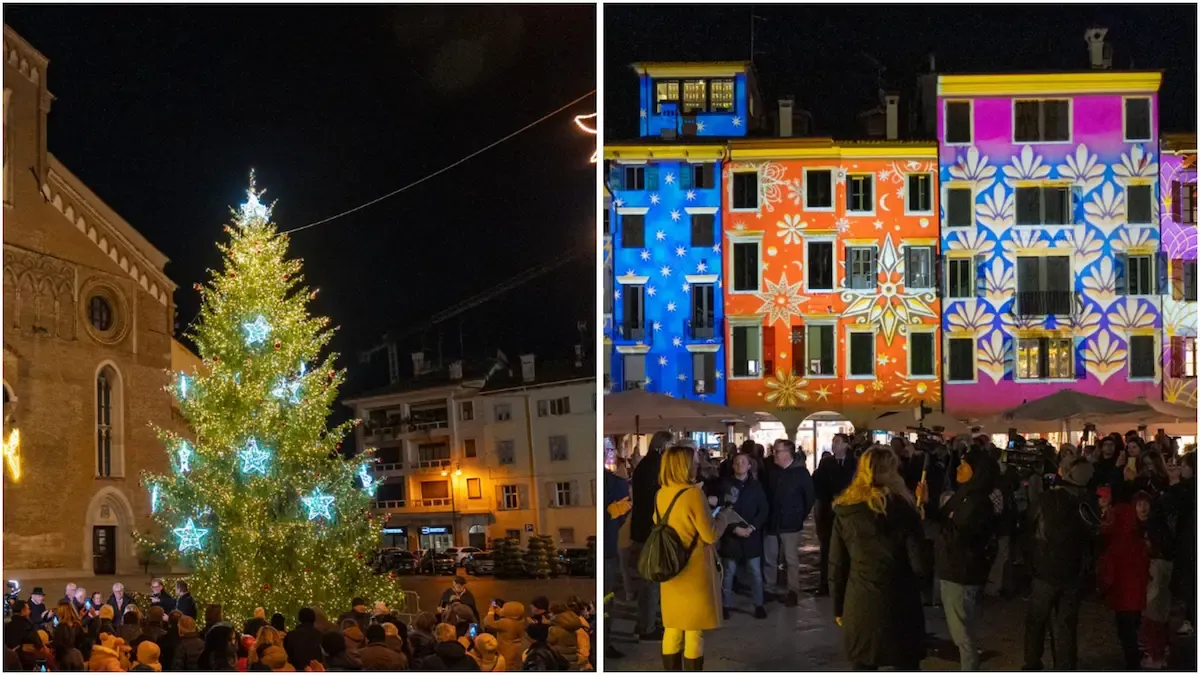 Luci, colori, meraviglia: a Udine è Natale. La magia invade le piazze della città | FOTO - 