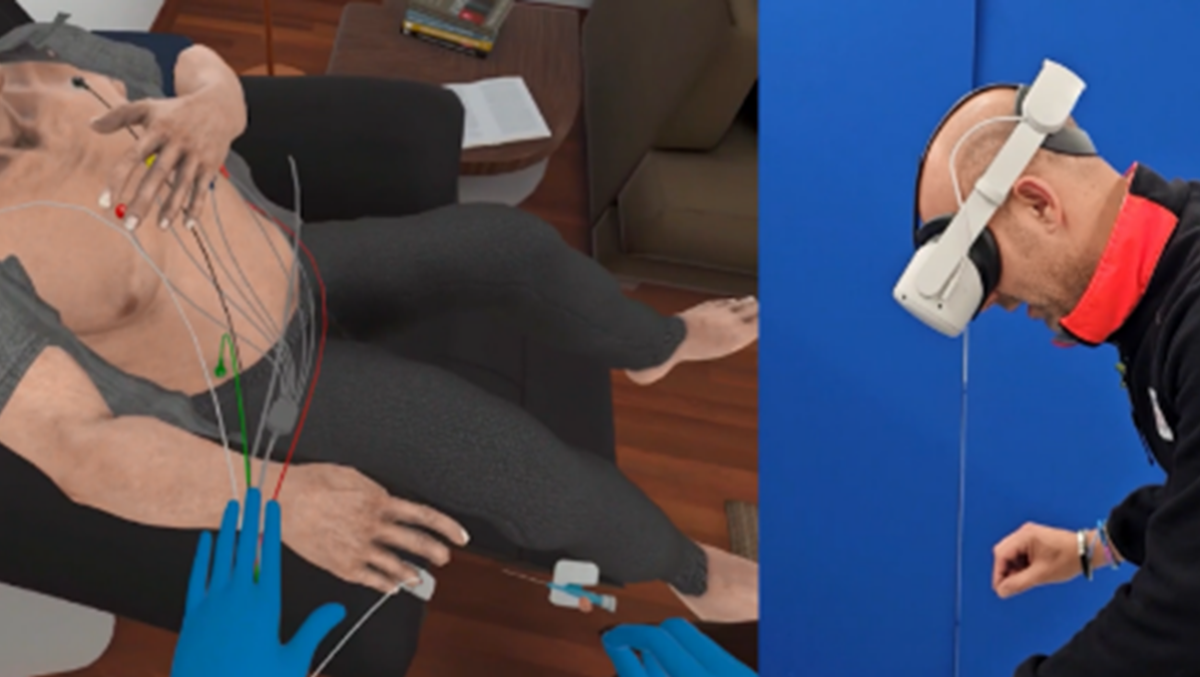 Formati 20 istruttori specializzati: la realtà virtuale entra nel triage del paziente con infarto - 