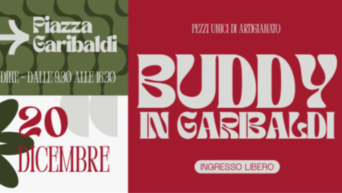 Ecco i Buddy Market di Natale: due mercatini di artigianato e produzioni locali nel cuore di Udine - 