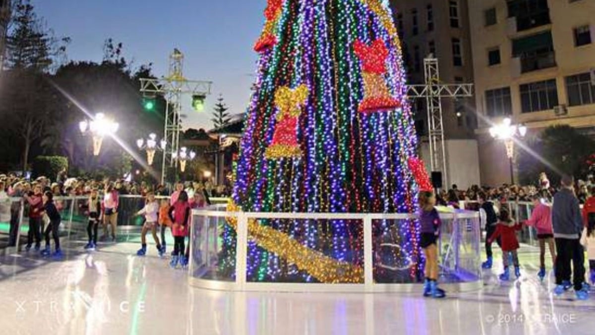 Si accende il Natale allo Sports Center di Verona: apre la nuova pista di pattinaggio su ghiaccio sintetico - 