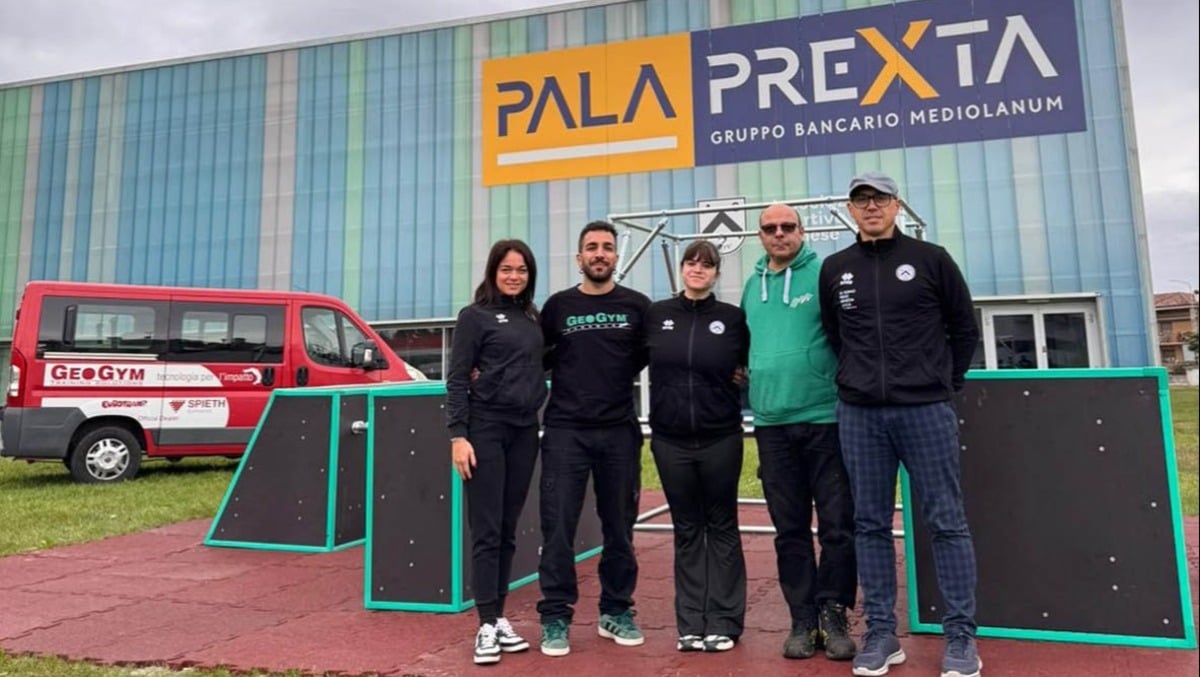 Udine, Asu inaugura il primo Parkour Wall@by® Geogym® del Friuli Venezia Giulia - 
