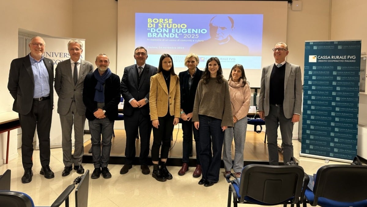  Cassa Rurale FVG premia il merito accademico nel ricordo di don Eugenio Brandl