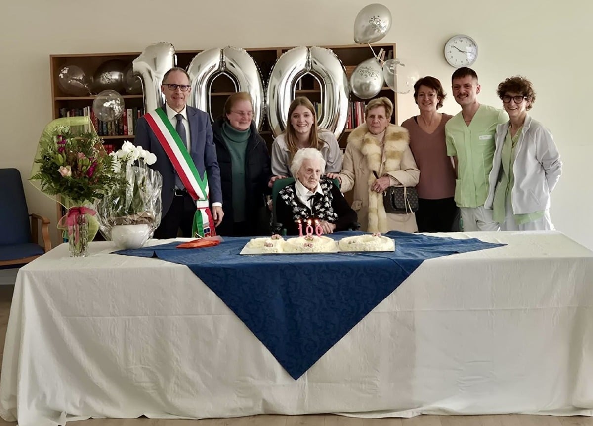 Grande festa al Bon Bozzolla per il secolo di vita di Giovanna Maria Bordin - 