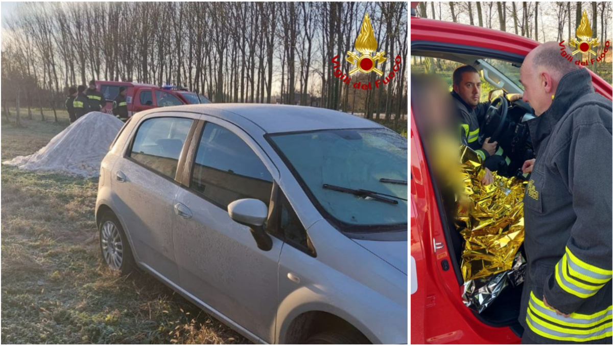 Si perde tra le campagne nella notte e rimane senza carburante: chiama i soccorsi alle 3:00 - 