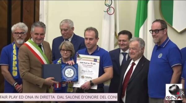 Prima volta in Italia, "Brigata Rualis" di Cividale entra nella storia: premiata dal Coni per il "fair play"