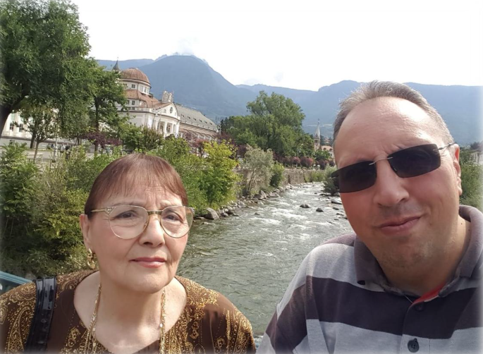 Angela e il figlio Giovanni