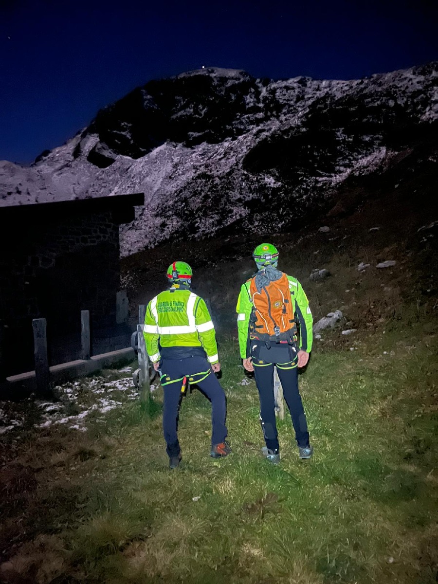 Soccorso Alpino FVG notte