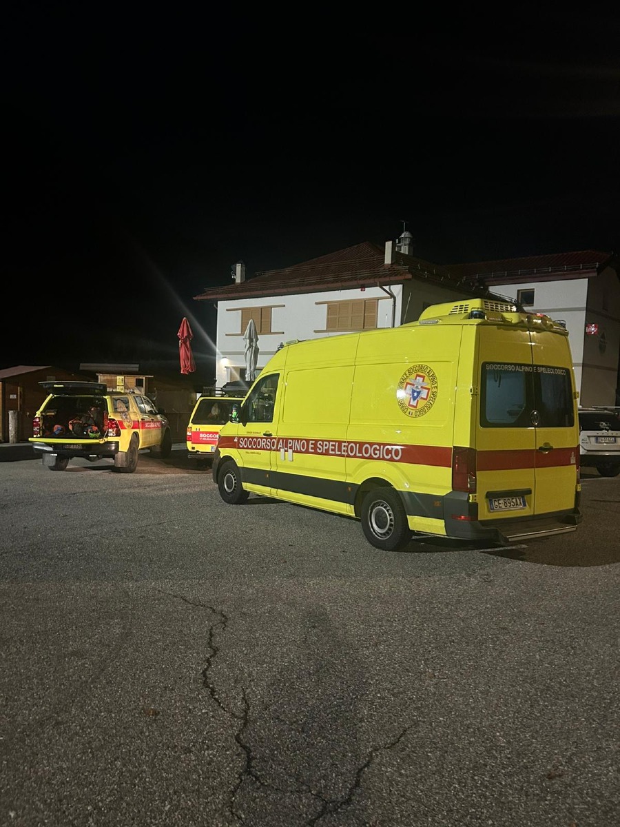 Soccorso Alpino FVG notte