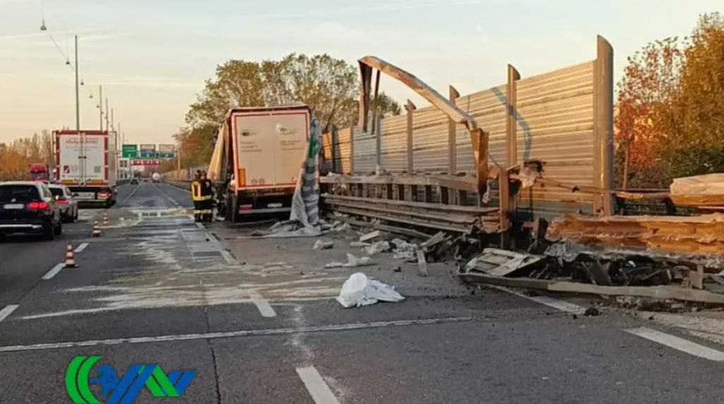 Le immagini dell'incidente