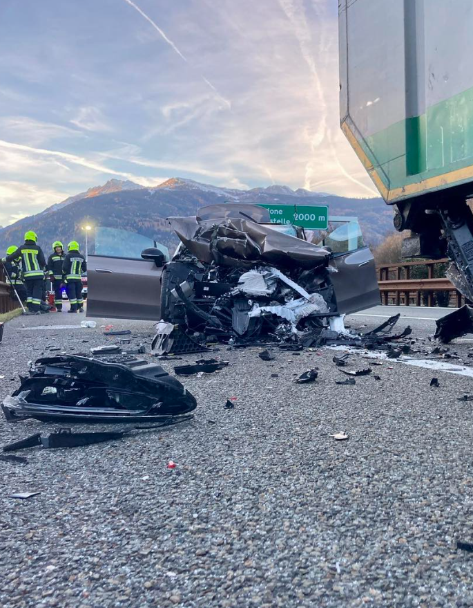 L'incidente sull'A22