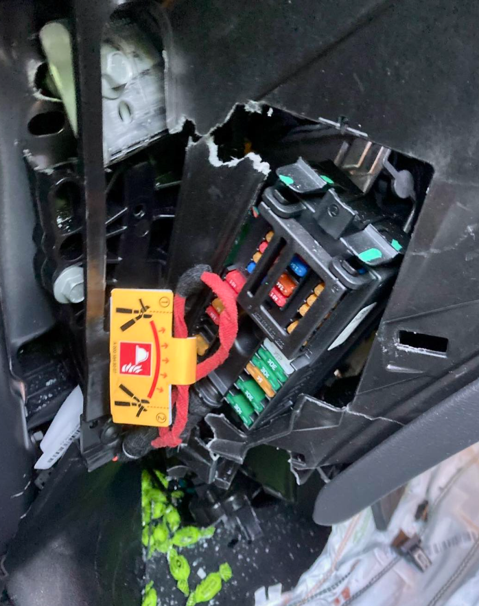 La batteria ad alta tensione del veicolo elettrico