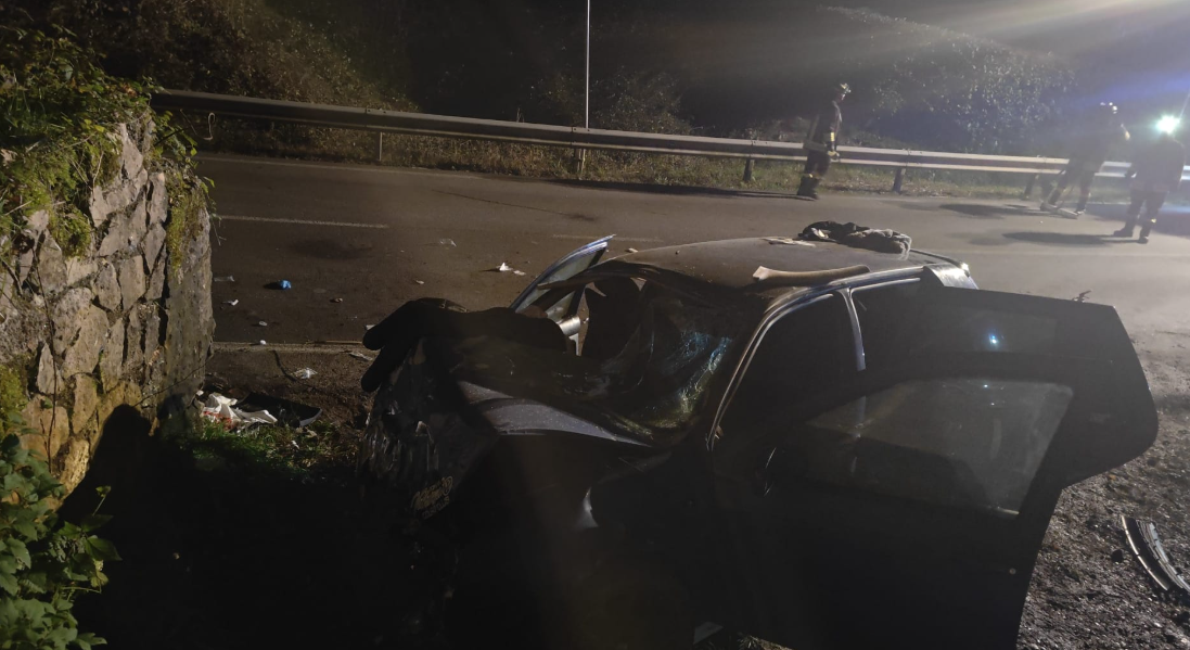 Le immagini dell'incidente