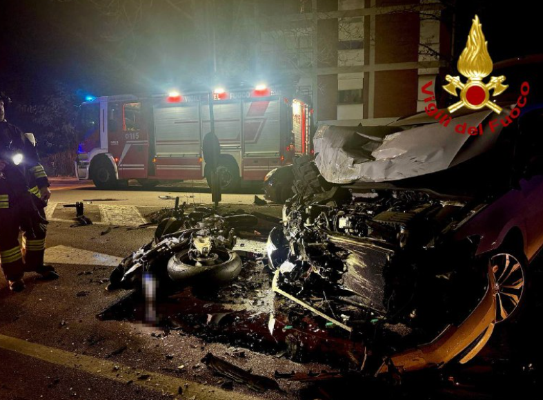 Le immagini dell'incidente