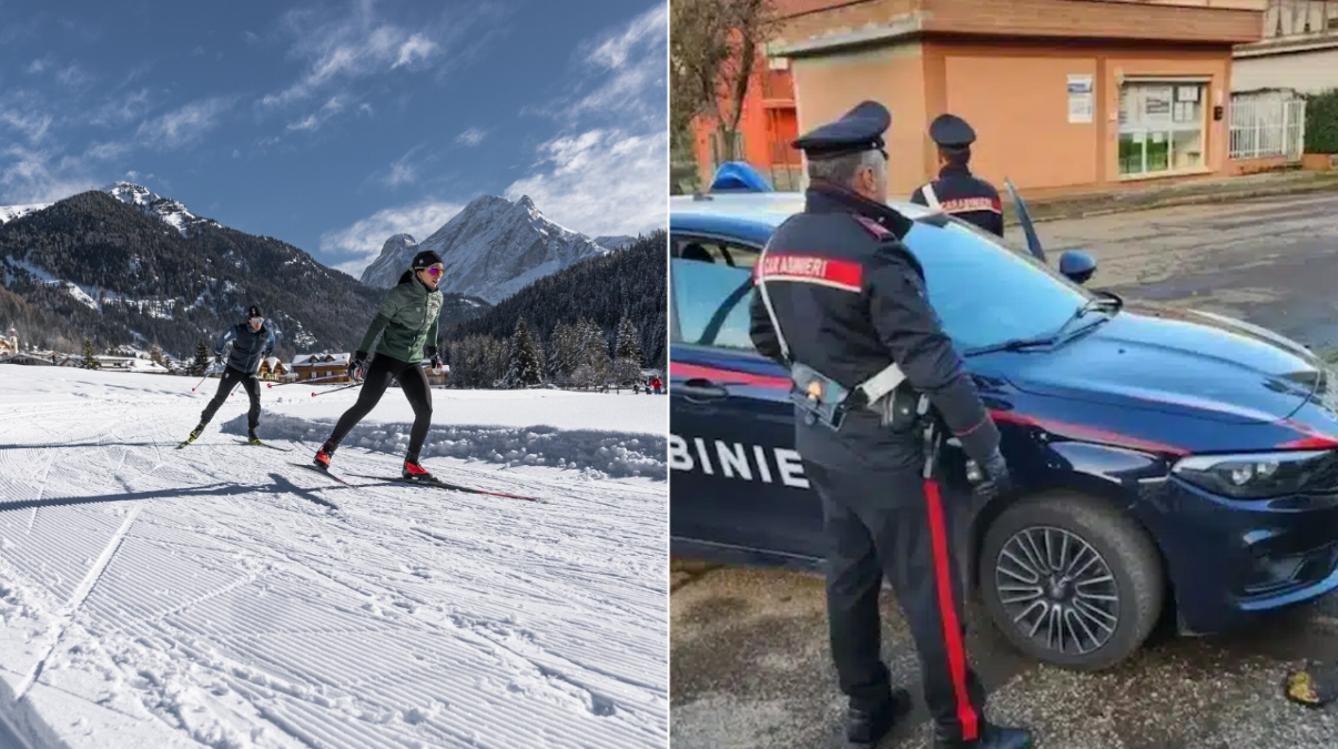 Con l'auto sulla pista di sci di fondo: denunciato conducente - 