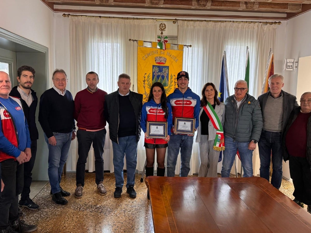 Maser celebra due fuoriclasse: targa d’onore per Sara Trentini e Andrea Verona - 