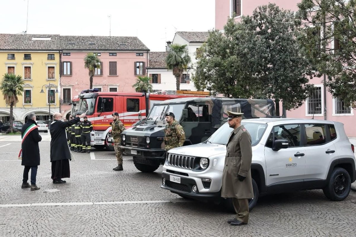  Celebrazioni a Portogruaro per Santa Barbara con corteo, messa e benedizione dei mezzi - 
