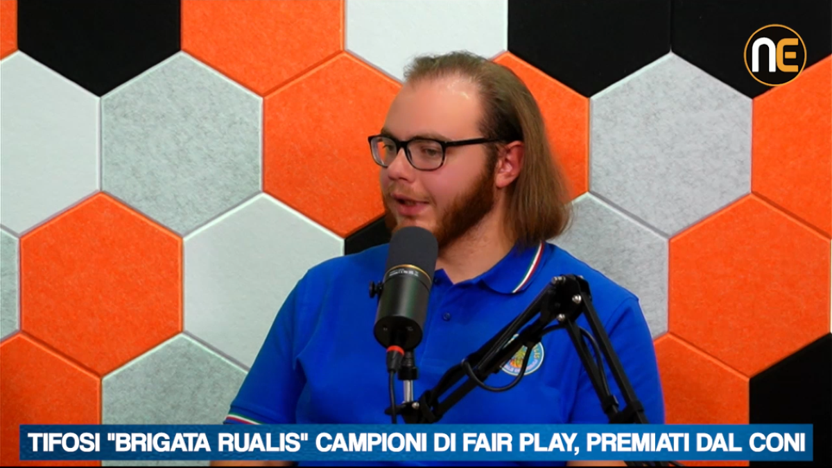 "Brigata Rualis", tifosi di Cividale premiati per il fair play. Gabriele Rossi a Nordest24 | VIDEO - 