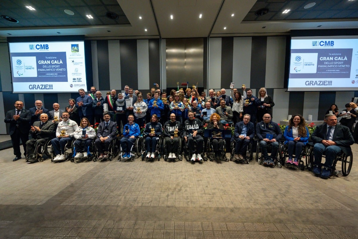 Gran Galà Paralimpico Veneto 2025: una serata tra emozioni, talento e riconoscimenti - 
