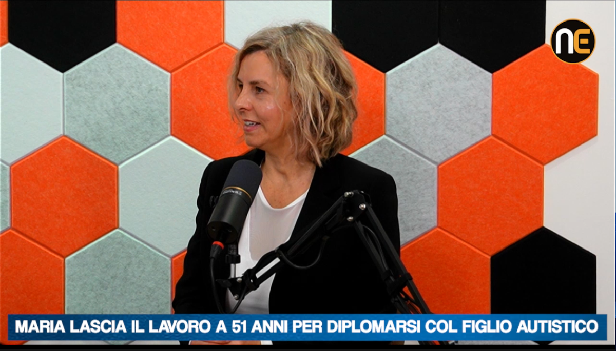 Si licenzia e torna a scuola per diplomarsi con il figlio autistico: Maria Gariup a Nordest24 | VIDEO - 