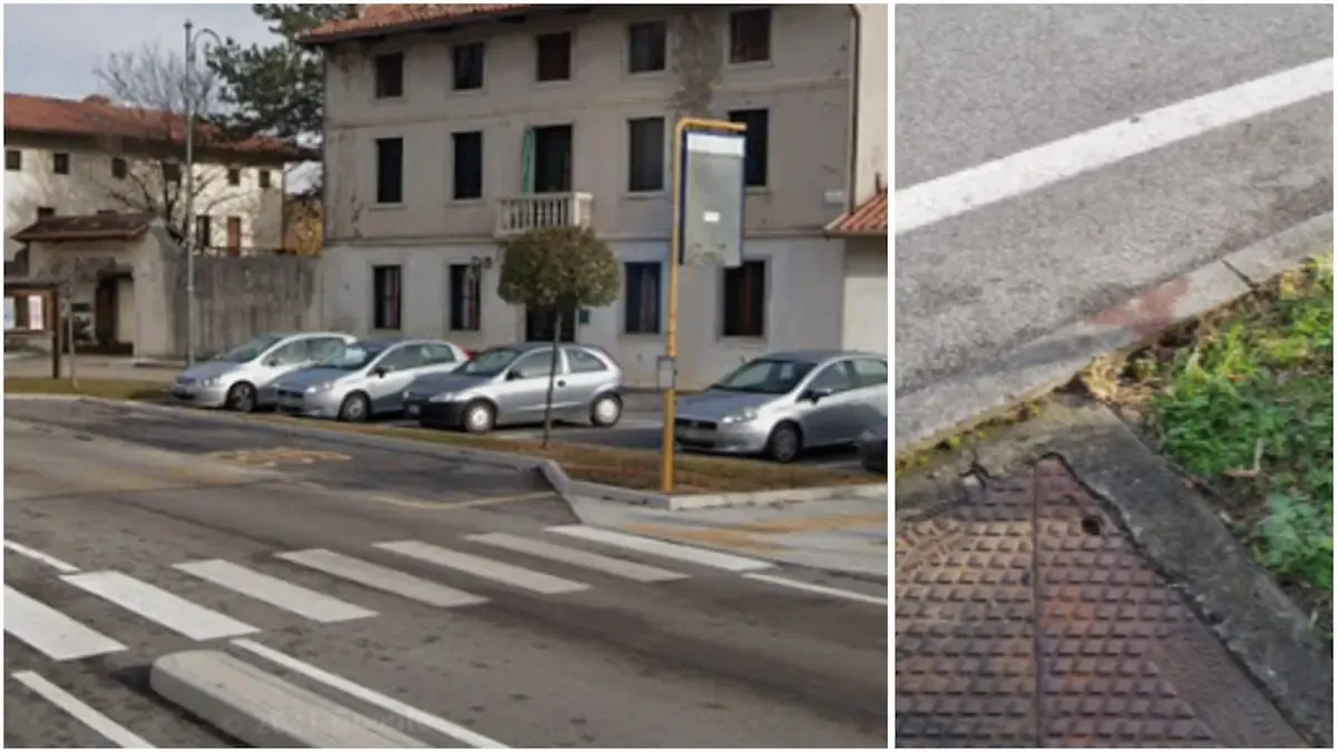 Sedegliano, urtato da un’auto sulle strisce: cade a terra e sbatte la testa, conducente fugge - 