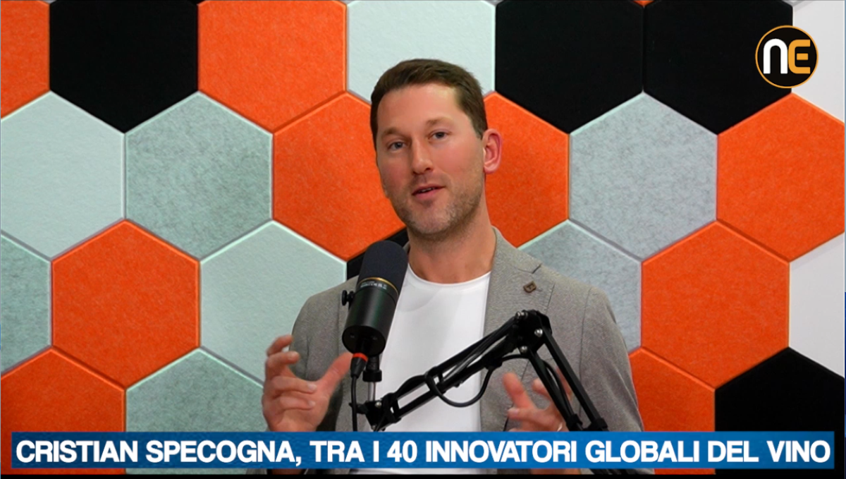 Cristian Specogna a Nordest24, il friulano tra i 40 migliori innovatori del vino | VIDEO