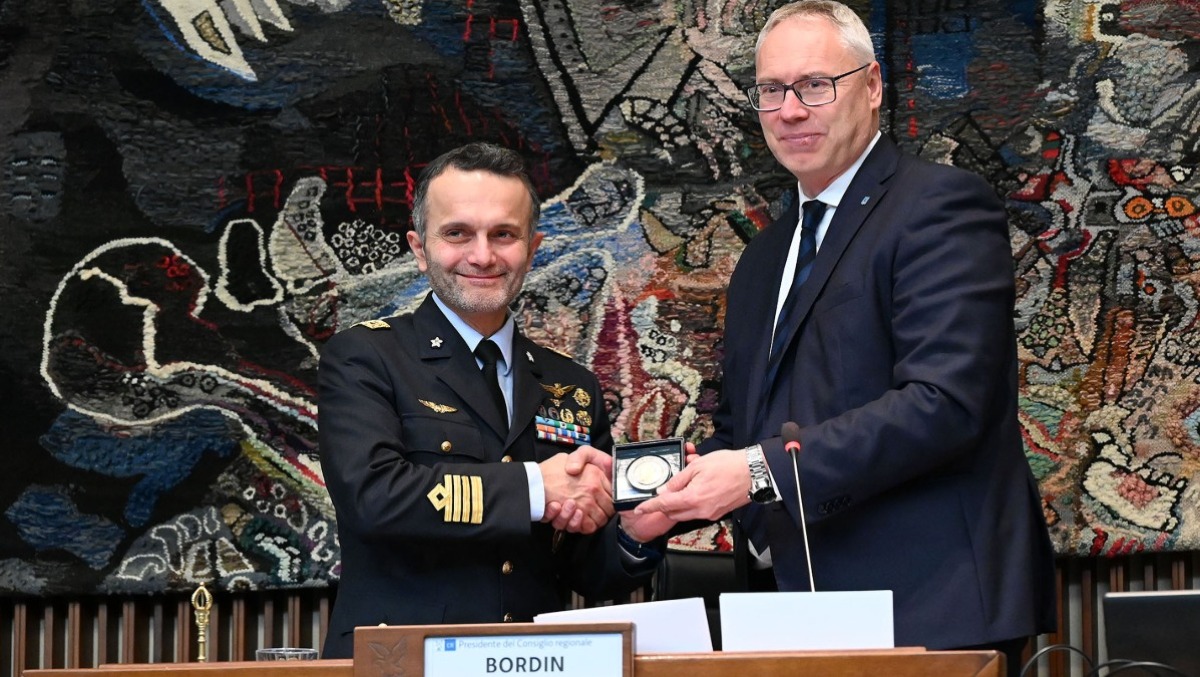 Celebrazione a Trieste dei 100 anni del 2° Stormo dell’Aeronautica militare italiana  - 