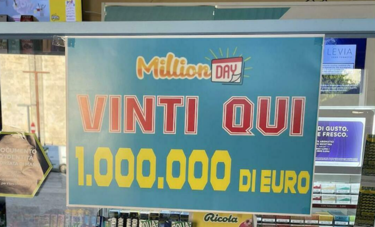 Colpo da un milione di euro a Gorizia: ecco la vincita maxi al MillionDay - 