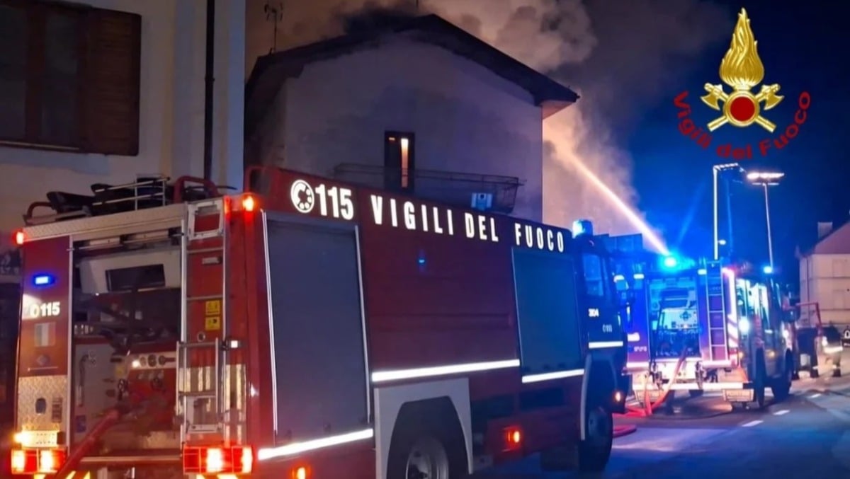 Incendio in appartamento a San Canzian d'Isonzo: ustionato e intossicato un uomo, evacuate 6 persone - 