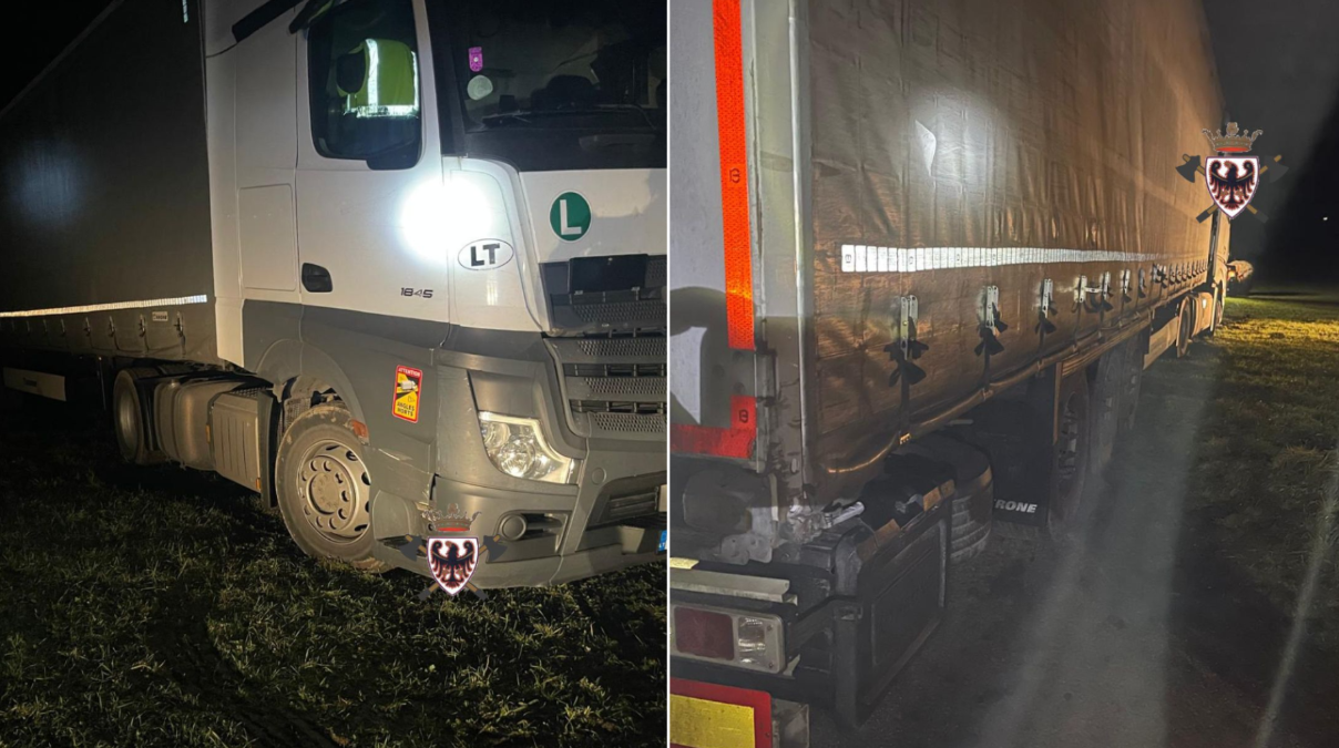 Camion bloccato nel fango in campagna: recupero record dopo 120 minuti - 