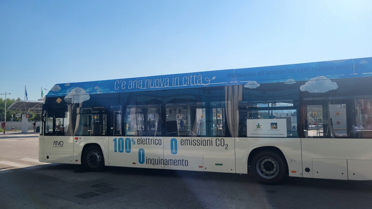 Atvo potenzia la flotta green: in arrivo tre nuovi bus elettrici - 