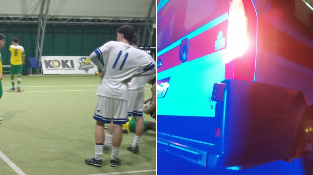 Giocatore gli sferra un pugno in faccia negli spogliatoi: arbitro ricoverato in ospedale - 