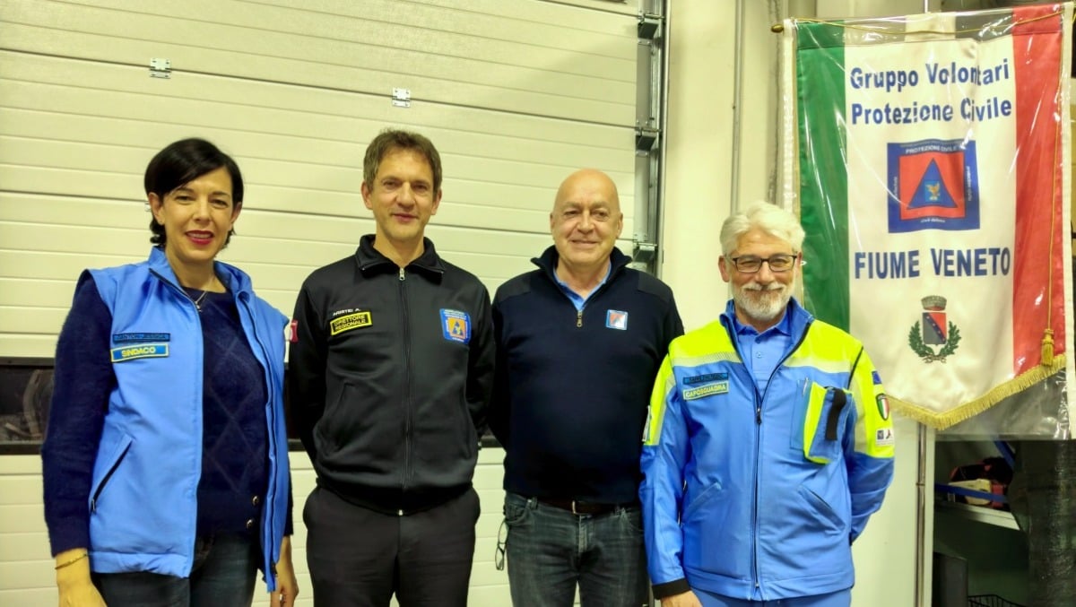 Protezione Civile Fiume Veneto, passaggio di consegne e bilancio 2025: volontari sempre in prima linea - 