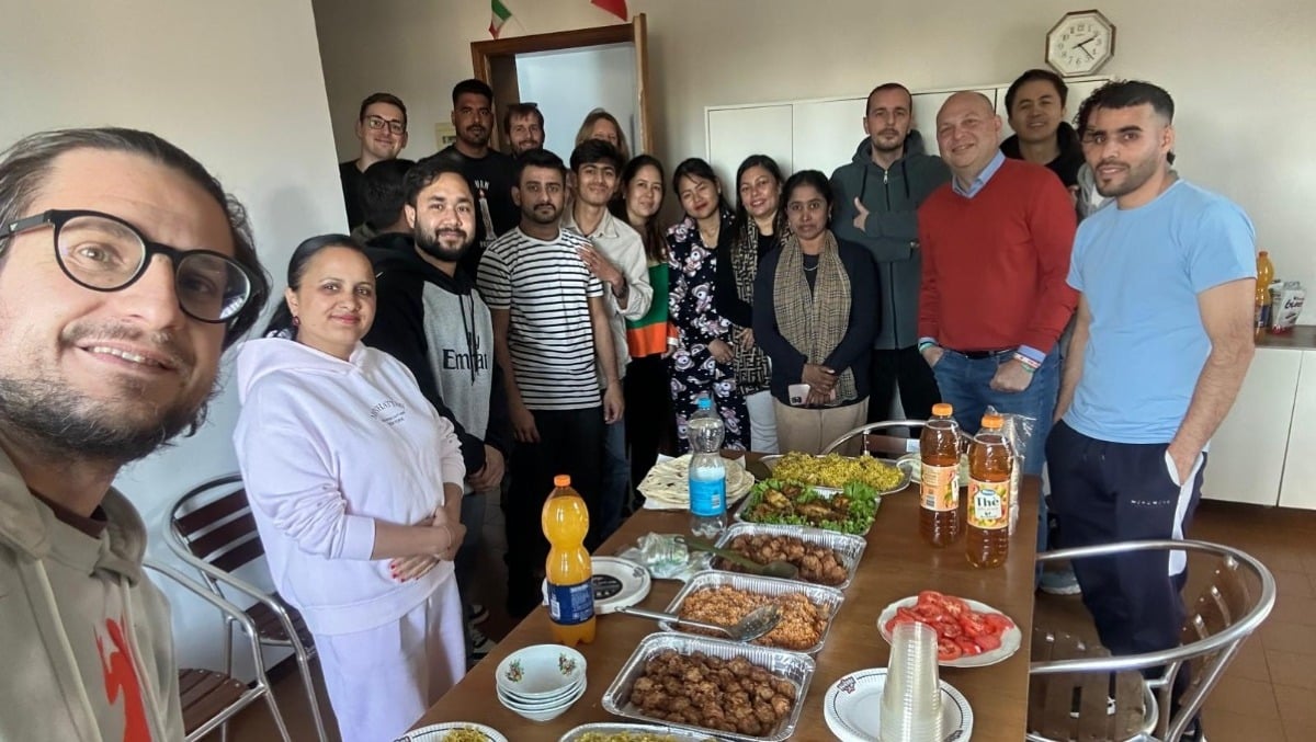 Buffet inclusivo a Turriaco: il CAS celebra l'arrivo delle nuove ospiti nepalesi - 