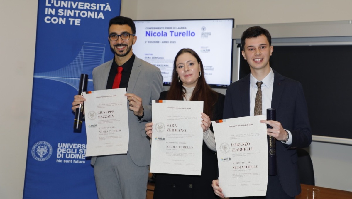 Premio Nicola Turello, a Udine premiate tre tesi su acqua, rifiuti e sostenibilità - 