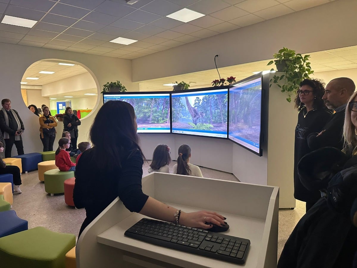 San Polo di Piave. Aule immersive e laboratori innovativi: la nuova scuola conquista genitori e bambini - 