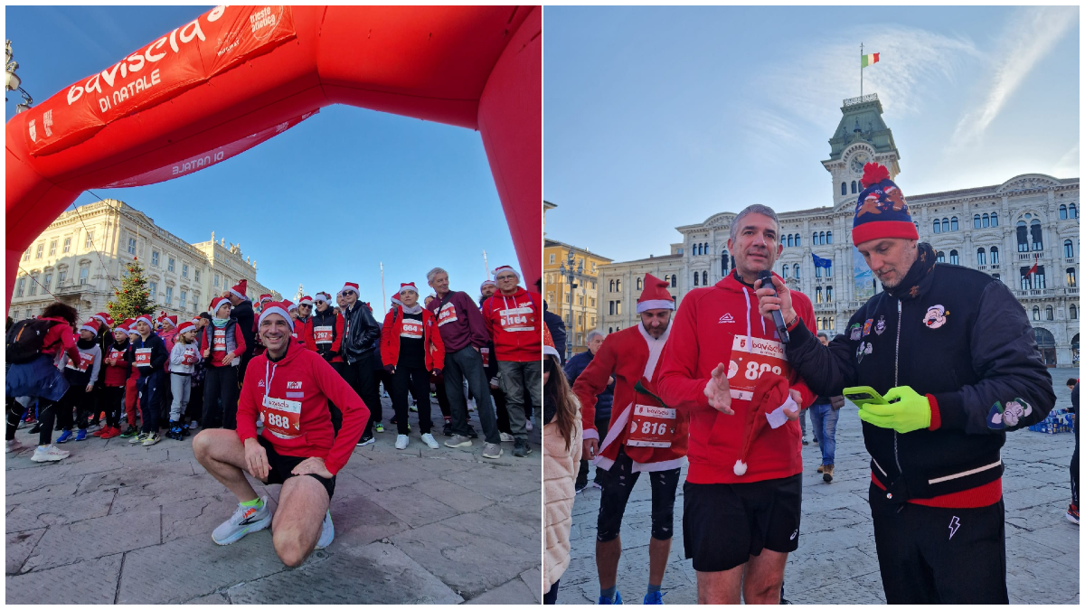 Oltre 1200 partecipanti alla corsa natalizia a sostegno del Burlo - 