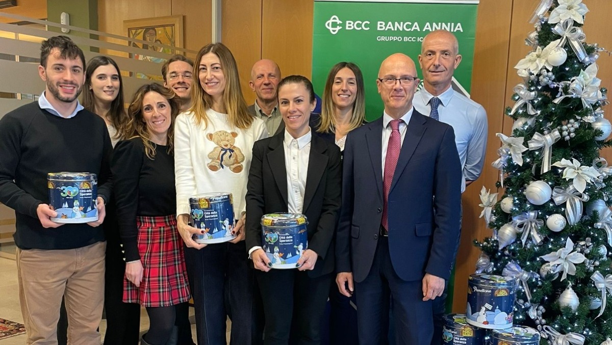Natale solidale con Banca Annia: oltre 61.000 euro a Città della Speranza - 