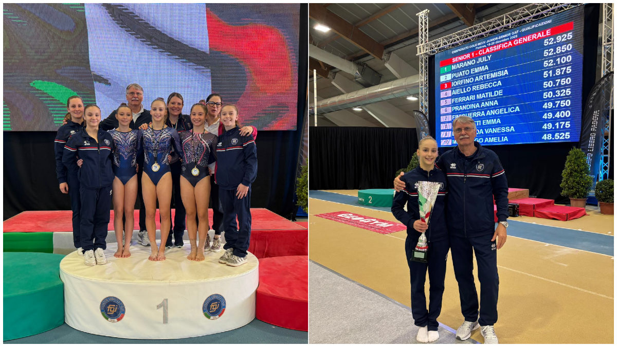 Emma Puato campionessa italiana al Volteggio e alla Trave - 