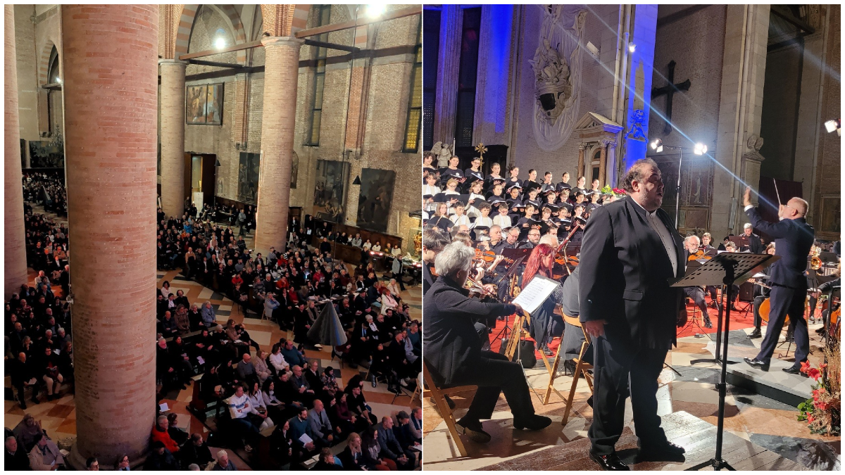 Christmas Carols al Tempio di San Nicolò: applausi scroscianti per Fabio Sartori - 