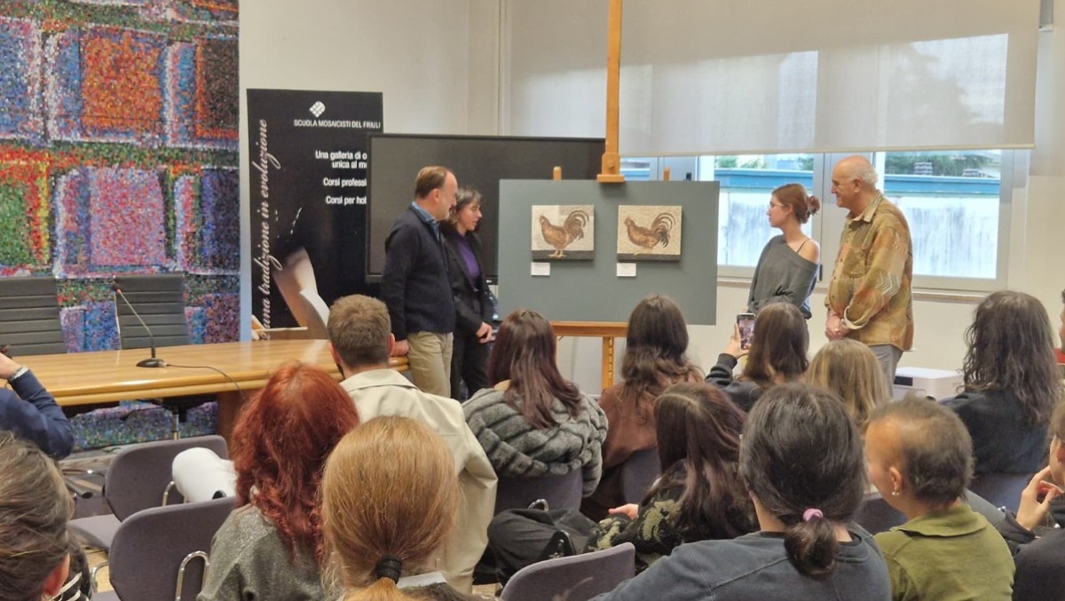 Premio Facchina 2025: Sequals celebra Giulia e Mery della Scuola Mosaicisti del Friuli - 