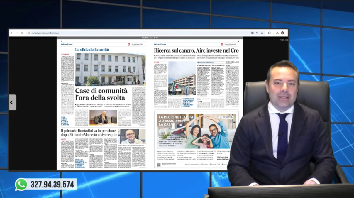 La Rassegna stampa di Nordest24, puntata di martedì 23 dicembre 2025 | VIDEO - 