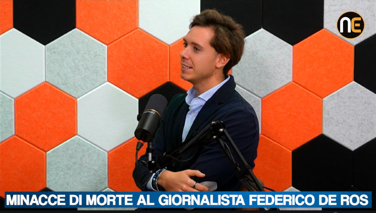 Minacce di morte dopo i servizi TV sulla criminalità: parla il giornalista Federico De Ros | VIDEO