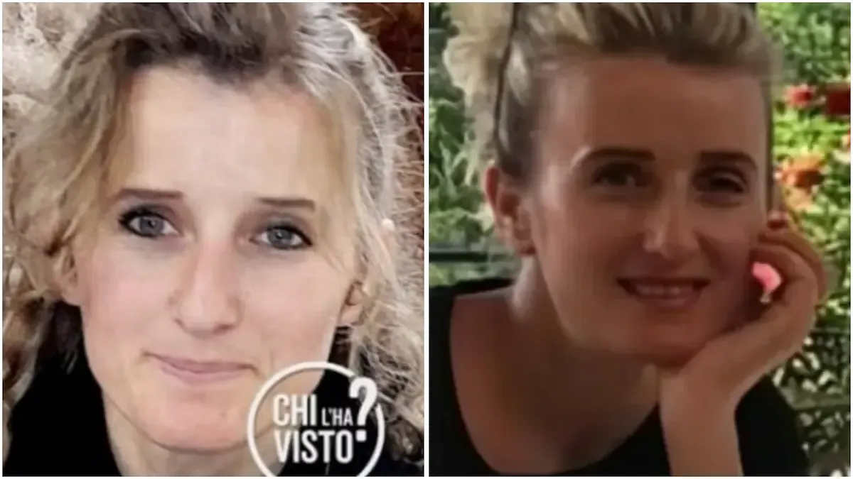 Esce per lavoro e scompare, tutta l’Italia la sta cercando: «Non avrebbe mai lasciato le sue bimbe» - A sinistra le immagini da "Chi l'ha visto?"