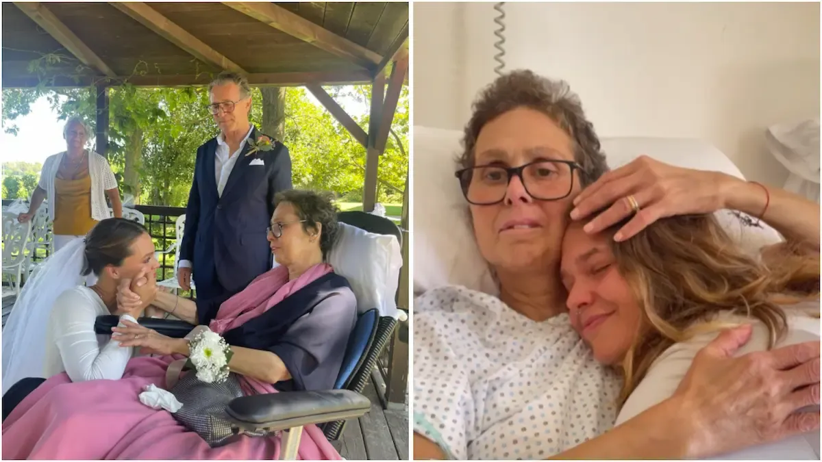 Si sposa in hospice accanto alla madre malata, Sara a Nordest24: «Mamma si è spenta vivendo il suo sogno» - Sara e la mamma Federica
