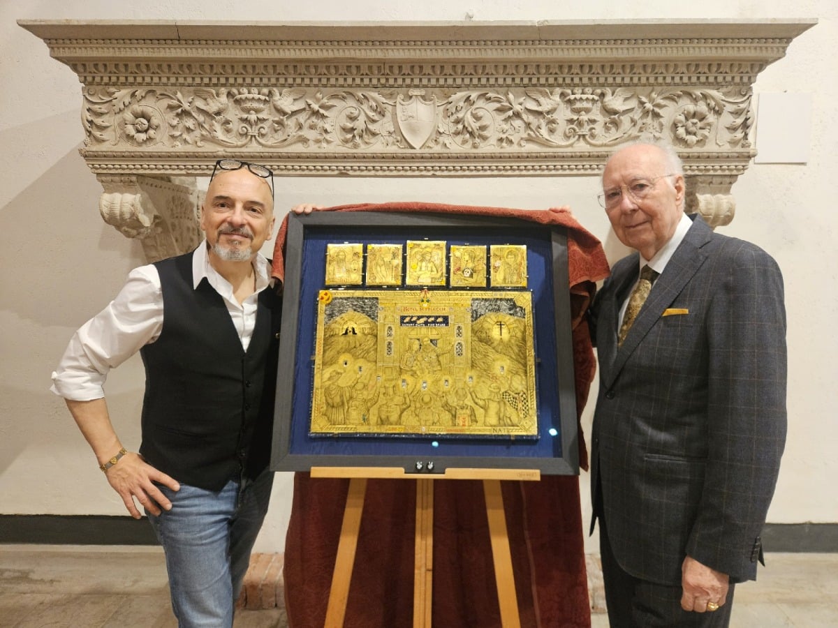 Polittico “Natività - The True Man Show” in mostra alla Scuola Grande San Giovanni Evangelista - 