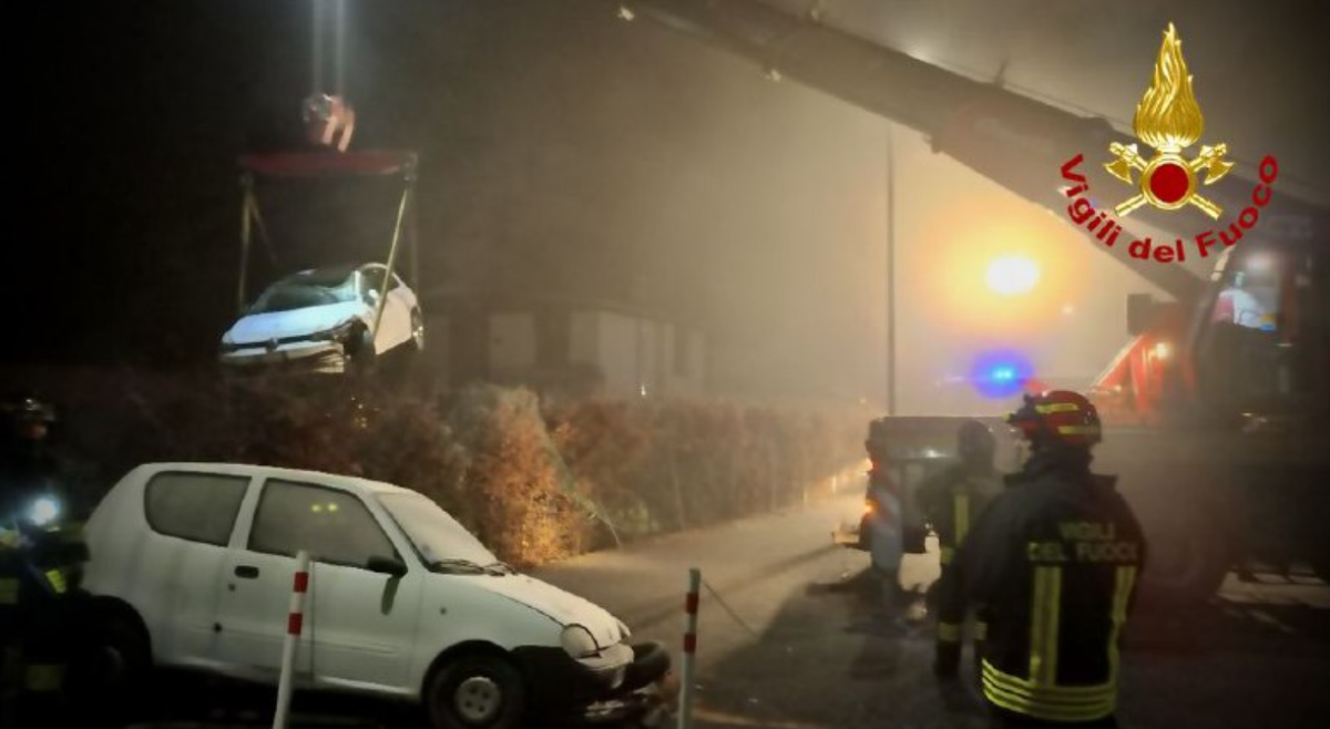 I soccorsi sul luogo dell'incidente