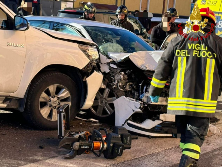 Le immagini dell'incidente