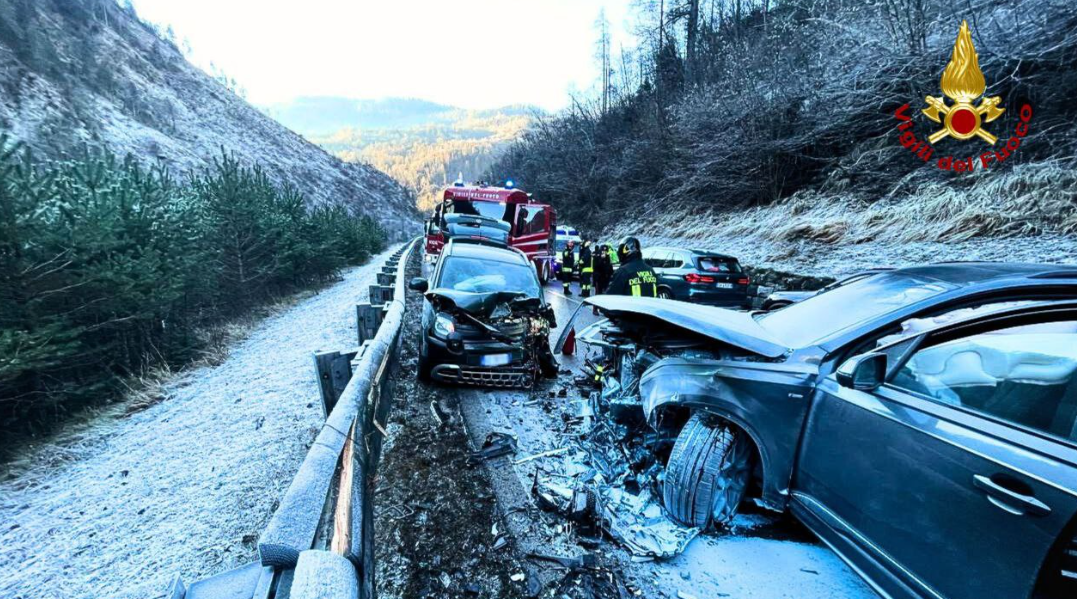 Le immagini dell'incidente